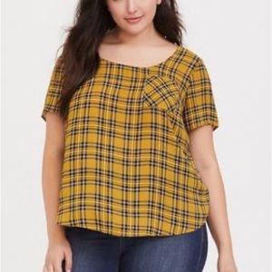 Abbey Georgette Button Back Blouse